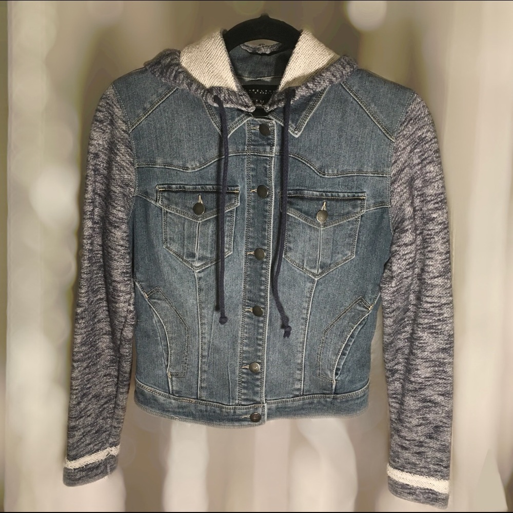 Tinseltown Denim Couture Hoodie